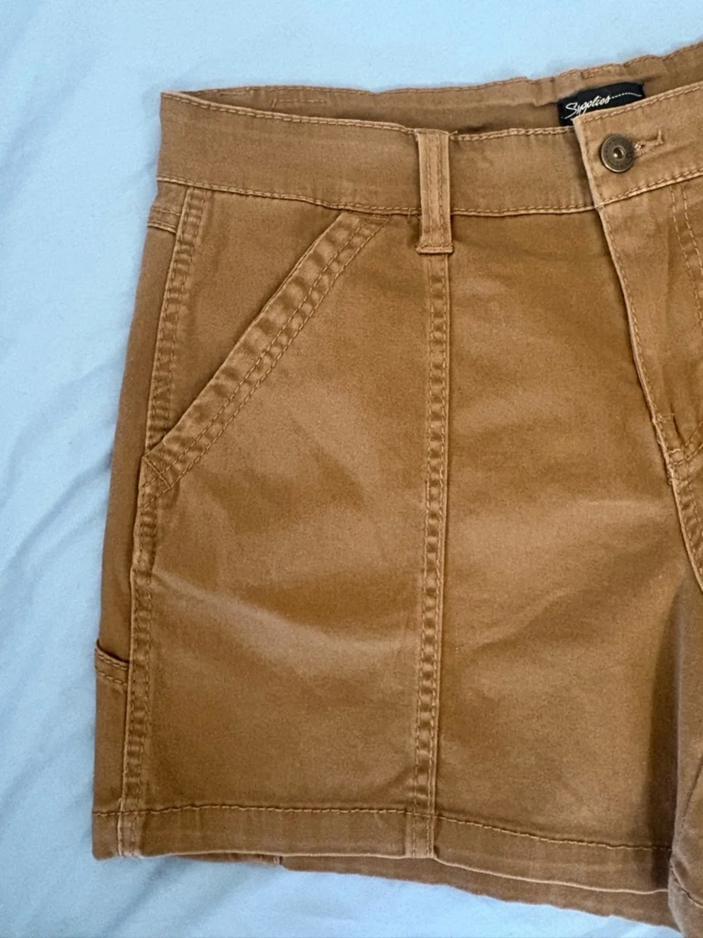 Supplies by Unionbay Brown Grayson Utility Shorts Size 12 New with tags - Picture 4 of 14
